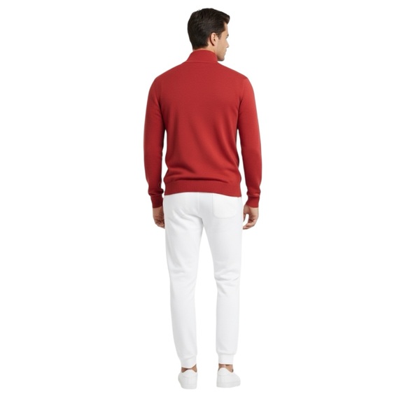 Club room size L full sleeve crew neck with quarter zip - Picture 2 of 15